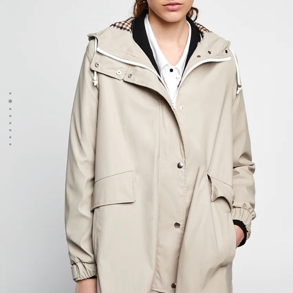 Zara cape raincoat sz xs - Picture 2 of 12